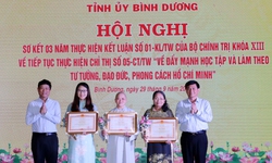 B&#236;nh Dương nhiều b&#244;ng hoa việc tốt trong học tập v&#224; l&#224;m theo B&#225;c