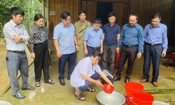 Ng&#224;nh y tế H&#224; Tĩnh ph&#242;ng chống dịch bệnh sau lũ