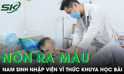 Thức khuya học b&#224;i, hay bỏ bữa, một thiếu ni&#234;n nhập viện v&#236; n&#244;n ra m&#225;u