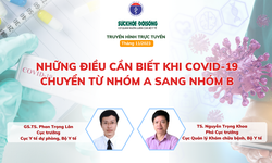 Truyền h&#236;nh trực tuyến: Những điều cần biết khi COVID-19 chuyển từ nh&#243;m A sang nh&#243;m B