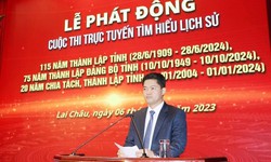 Lai Ch&#226;u ph&#225;t động cuộc thi trực tuyến t&#236;m hiểu lịch sử