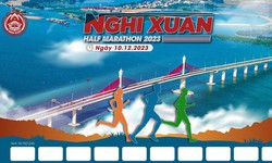 Họp b&#225;o Giải chạy “Nghi Xu&#226;n Half Marathon 2023”