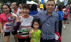 Những h&#236;nh ảnh ấn tượng tại Giải chạy Nghi Xu&#226;n Half Marathon 2023