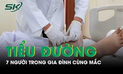 Hi hữu gia đ&#236;nh 7 người bị tiểu đường, người mất, người phải cắt cụt chi