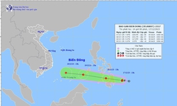 Biển Đ&#244;ng sắp đ&#243;n b&#227;o