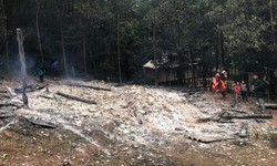 Đốt củi sưởi ấm, cả nhà thoát chết trong đêm