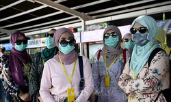 Indonesia k&#234;u gọi người d&#226;n đeo khẩu trang ph&#242;ng bệnh h&#244; hấp