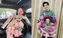 Sao Việt khoe qu&#224; Valentine, bất ngờ trước m&#243;n qu&#224; của L&#234; Dương Bảo L&#226;m tặng vợ