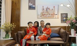 MC Ho&#224;ng Linh hạnh ph&#250;c khoe chồng đảm vừa kh&#233;o chiều vợ, vừa kh&#233;o chăm con
