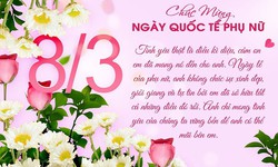 Những mẫu thiệp chúc mừng ngày 8/3 online đẹp nhất