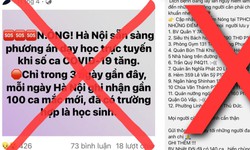 Cố ý lan truyền tin giả về dịch bệnh COVID-19: Có thể bị xử lên đến 07 năm tù