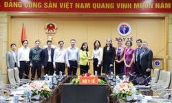Bộ trưởng Bộ Y tế tiếp Điều phối vi&#234;n thường tr&#250;, Trưởng đại diện UNDP tại Việt Nam
