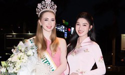 Miss International 2022 trao dải băng cho đại diện nhan sắc Việt