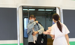 Dự kiến vận h&#224;nh đoạn tr&#234;n cao của metro Nhổn - Ga H&#224; Nội từ th&#225;ng 9/2023