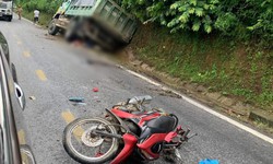 T&#224;i xế xe tải rời khỏi hiện trường sau tai nạn chết người