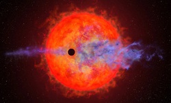 K&#237;nh viễn vọng Hubble ghi lại khoảnh khắc bầu kh&#237; quyển một h&#224;nh tinh bị thổi bay