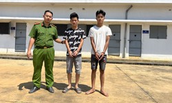 Hai nam thanh niên không việc làm rủ nhau đi cướp