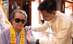 Những hoạt động ấm tình người dành cho người khiếm thị nhân mùa Vu Lan