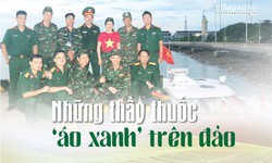 Những thầy thuốc &#39;&#225;o xanh’ tr&#234;n đảo