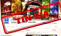 Fanpage một trường THPT ở H&#224; Nội bị giả mạo, gần 1.000 lượt theo d&#245;i