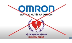 Hội Tim Mạch Học Việt Nam kh&#244;ng khuy&#234;n d&#249;ng m&#225;y đo huyết &#225;p Omron