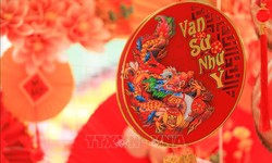 Triển lãm về hình ảnh rồng chào xuân Giáp Thìn 2024