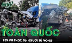 To&#224;n quốc xảy ra 155 vụ TNGT, 56 người tử vong dịp Tết Dương lịch 2024