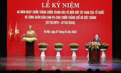 Kỷ niệm 45 năm Ng&#224;y chiến thắng chiến tranh bảo vệ bi&#234;n giới T&#226;y Nam