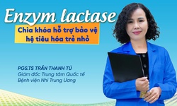 Enzym lactase: Ch&#236;a kh&#243;a hỗ trợ bảo vệ hệ ti&#234;u h&#243;a trẻ nhỏ
