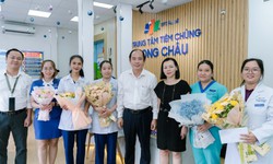 FPT Long Ch&#226;u cấp cứu th&#224;nh c&#244;ng b&#233; g&#225;i bị h&#243;c dị vật