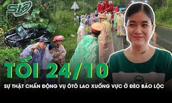 Tối 24/10: M&#226;u thuẫn t&#236;nh &#225;i, người phụ nữ d&#249;ng xyanua đầu độc bạn trai rồi lao xe xuống đ&#232;o Bảo Lộc