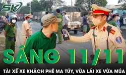 S&#225;ng 11/11: Kinh h&#227;i t&#224;i xế xe kh&#225;ch ph&#234; ma t&#250;y &#39;vừa l&#225;i xe vừa m&#250;a&#39; khiến nhiều người hoảng sợ