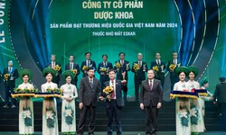 Vượt qua nhiều ti&#234;u ch&#237; khắt khe, sản phẩm thuốc nhỏ mắt của DK Pharma được vinh danh Thương hiệu Quốc gia Việt Nam năm 2024