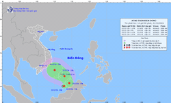 Biển Đ&#244;ng xuất hiện &#225;p thấp nhiệt đới tr&#225;i m&#249;a, chuẩn bị c&#225;c phương &#225;n ứng ph&#243;