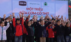 Năm thứ 2 CHIN-SU tài trợ 10 tỷ đồng cho dự án 'Một triệu bữa cơm có thịt' chung tay vì mầm non tương lai