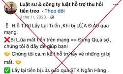 Bị lừa hơn 200 triệu đồng vì sập bẫy luật sư giả