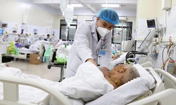 Ăn l&#225; ng&#243;n, người phụ nữ ngừng tim, ngừng thở