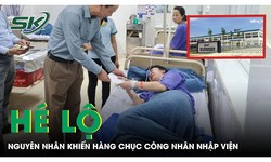 H&#233; lộ nguy&#234;n nh&#226;n khiến h&#224;ng chục c&#244;ng nh&#226;n ở Quảng Ninh phải nhập viện