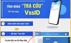 T&#237;nh năng &quot;Tra cứu&quot; tr&#234;n ứng dụng VssID- BHXH số