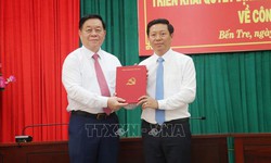 &#212;ng Trần Thanh L&#226;m giữ chức Ph&#243; B&#237; thư Tỉnh ủy Bến Tre