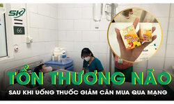 Nữ bệnh nh&#226;n mất thị lực, tổn thương n&#227;o sau khi uống thuốc giảm c&#226;n mua qua mạng