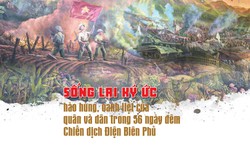 Sống lại k&#253; ức h&#224;o h&#249;ng, oanh liệt của qu&#226;n v&#224; d&#226;n ta trong 56 ng&#224;y đ&#234;m Chiến dịch Điện Bi&#234;n Phủ