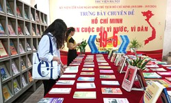 Trưng b&#224;y s&#225;ch, b&#225;o kỷ niệm 134 năm Ng&#224;y sinh Chủ tịch Hồ Ch&#237; Minh