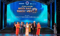 Thuốc ho Bổ phế Bảo Thanh nhận Danh hiệu &quot;Ng&#244;i sao thuốc Việt&quot; Lần Thứ 2