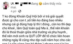 Th&#244;ng tin mới nhất về việc học sinh lớp 1 &#39;phải ngồi nh&#236;n c&#225;c bạn ăn&#39; do mẹ kh&#244;ng đ&#243;ng qũy