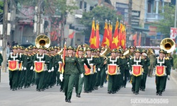 Hơn 12.000 người tham gia chương tr&#236;nh Sơ duyệt Lễ kỷ niệm 70 năm Chiến thắng Điện Bi&#234;n Phủ