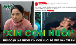 Bắt người phụ nữ lập nh&#243;m ‘xin con nu&#244;i’ để mua b&#225;n trẻ em