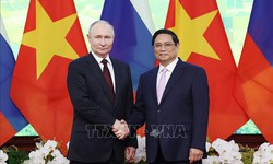 Thủ tướng Phạm Minh Ch&#237;nh hội kiến Tổng thống Li&#234;n bang Nga Vladimir Putin