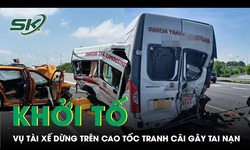 Khởi tố vụ tai nạn li&#234;n ho&#224;n tr&#234;n cao tốc H&#224; Nội - Hải Ph&#242;ng do t&#224;i xế dừng lại tranh c&#227;i