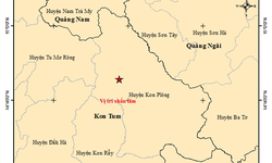 Động đất 3 độ richter ở Kon Tum g&#226;y rung lắc nhẹ